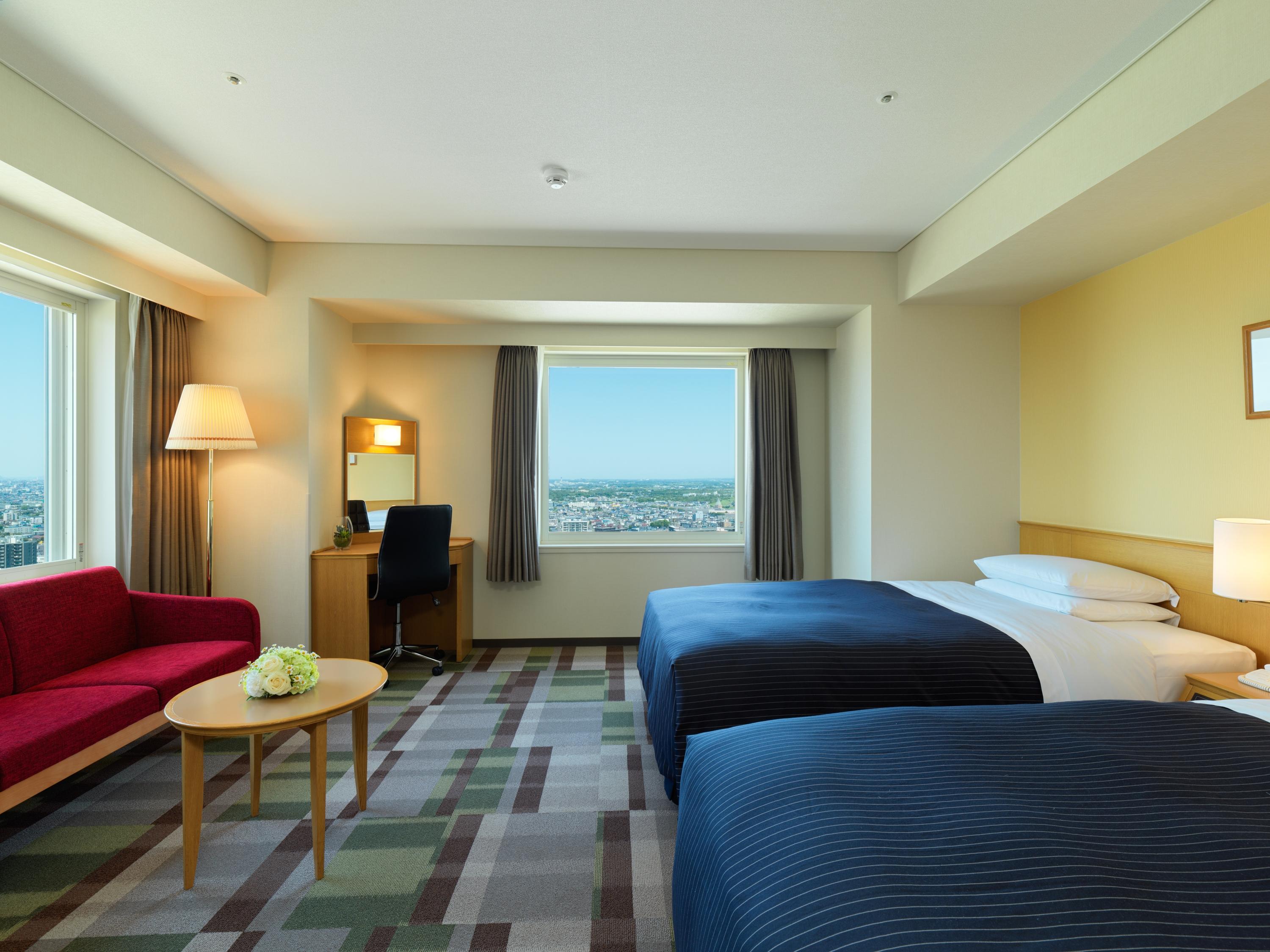 Hotel Emisia סאפורו מראה חיצוני תמונה Deluxe twin room